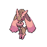 Shiny Lopunny as it appears in Sword & Shield