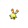 Shiny Chingling as it appears in Scarlet & Violet