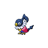 Shiny Chatot as it appears in Brilliant Diamond & Shining Pearl