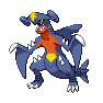 Shiny Garchomp as it appears in Sword & Shield