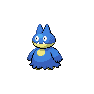Shiny Munchlax as it appears in Brilliant Diamond & Shining Pearl