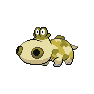 Shiny Hippopotas as it appears in Brilliant Diamond & Shining Pearl