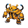 Shiny Electivire as it appears in Scarlet & Violet
