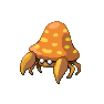 Shiny Parasect as it appears in Brilliant Diamond & Shining Pearl