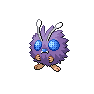 Shiny Venonat as it appears in Brilliant Diamond & Shining Pearl