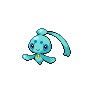 Shiny Phione as it appears in Scarlet & Violet