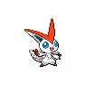 Shiny Victini as it appears in Sword & Shield