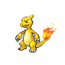 Shiny Charmeleon as it appears in Sword & Shield