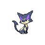 Shiny Purrloin as it appears in Sword & Shield