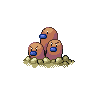 Shiny Dugtrio as it appears in Sword & Shield
