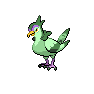 Shiny Tranquill as it appears in Sword & Shield