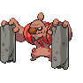 Shiny Conkeldurr as it appears in Scarlet & Violet