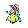 Shiny Lilligant as it appears in Sword & Shield