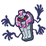 Shiny Cofagrigus as it appears in Sword & Shield