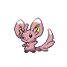 Shiny Minccino as it appears in Sword & Shield