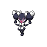 Shiny Gothorita as it appears in Scarlet & Violet