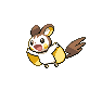 Shiny Emolga as it appears in Sword & Shield