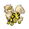 Shiny Arcanine as it appears in Brilliant Diamond & Shining Pearl