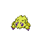 Shiny Joltik as it appears in Scarlet & Violet
