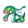 Shiny Eelektross as it appears in Scarlet & Violet
