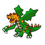 Shiny Druddigon as it appears in Sword & Shield