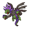 Shiny Hydreigon as it appears in Sword & Shield