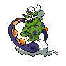 Shiny Tornadus as it appears in Sword & Shield