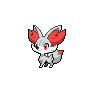 Shiny Fennekin as it appears in Scarlet & Violet