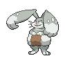 Shiny Diggersby as it appears in Sword & Shield