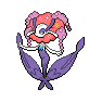 Shiny Florges as it appears in Scarlet & Violet