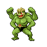 Shiny Machamp as it appears in Sword & Shield