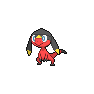 Shiny Helioptile as it appears in Sword & Shield