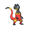 Shiny Heliolisk as it appears in Sword & Shield