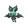 Shiny Noibat as it appears in Scarlet & Violet