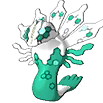 Shiny Zygarde as it appears in Sword & Shield