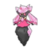 Shiny Diancie as it appears in Sword & Shield