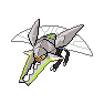 Shiny Vikavolt as it appears in Scarlet & Violet