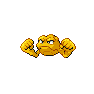 Shiny Geodude as it appears in Scarlet & Violet