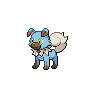 Shiny Rockruff as it appears in Sword & Shield