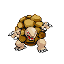 Shiny Golem as it appears in Scarlet & Violet