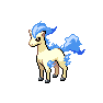 Shiny Ponyta as it appears in Sword & Shield