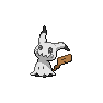 Shiny Mimikyu as it appears in Scarlet & Violet