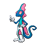 Shiny Inteleon as it appears in Sword & Shield