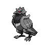 Shiny Corviknight as it appears in Sword & Shield