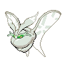 Shiny Frosmoth as it appears in Sword & Shield