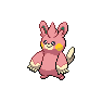 Shiny Pawmo as it appears in Scarlet & Violet