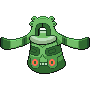 Shiny Bronzong as it appears in Black 2 & White 2