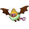 Shiny Swoobat as it appears in Black 2 & White 2