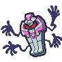 Shiny Cofagrigus as it appears in Black 2 & White 2