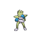 Shiny Hitmonchan as it appears in Omega Ruby & Alpha Sapphire